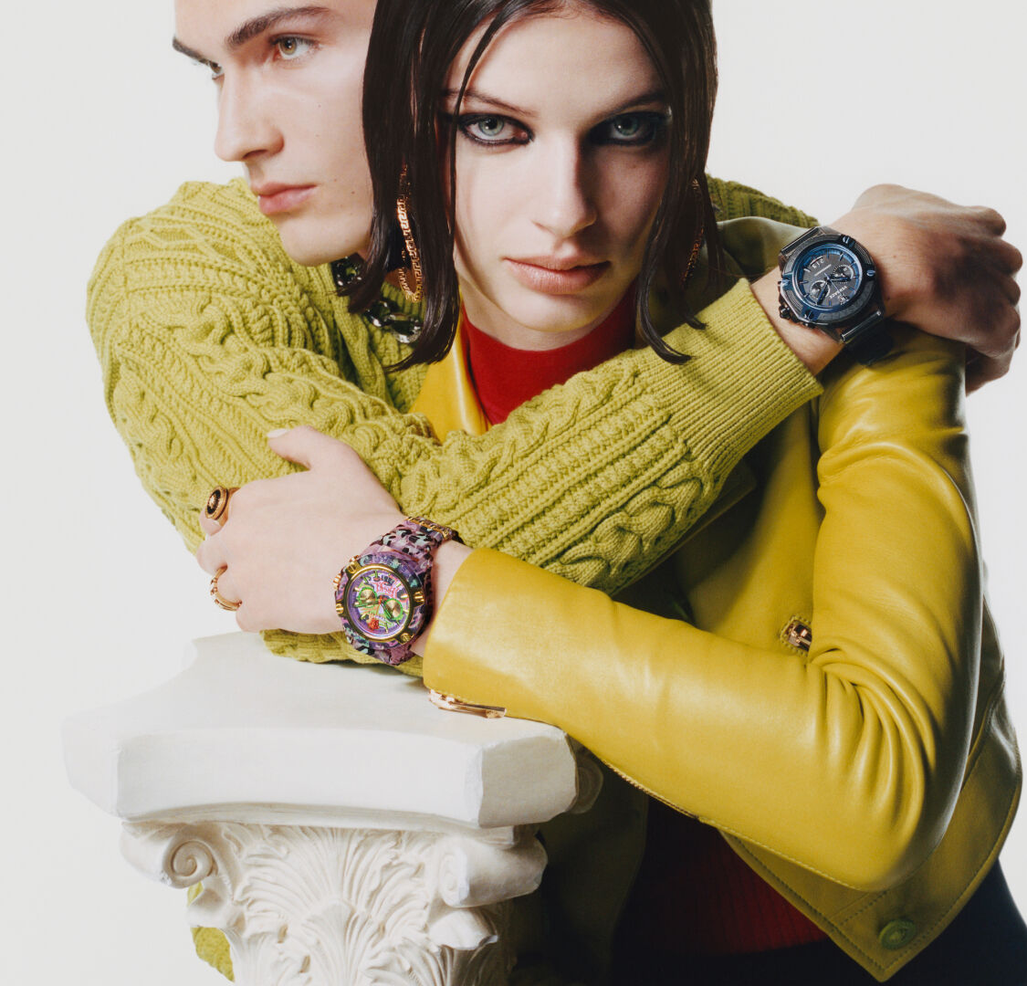 Versace SS22 Watches Campaign