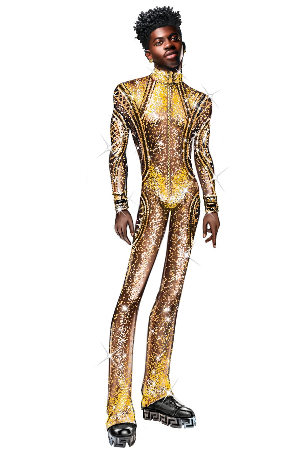 VERSACE AT THE MET GALA 2021