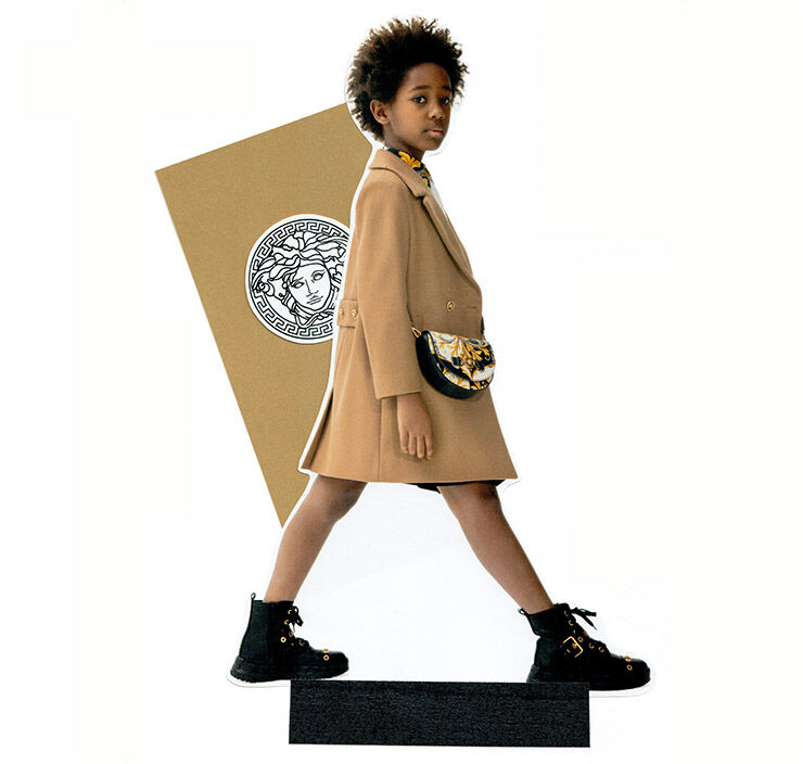 VERSACE PARA NIÑOS, COLECCIÓN DE OTOÑO-INVIERNO 2020