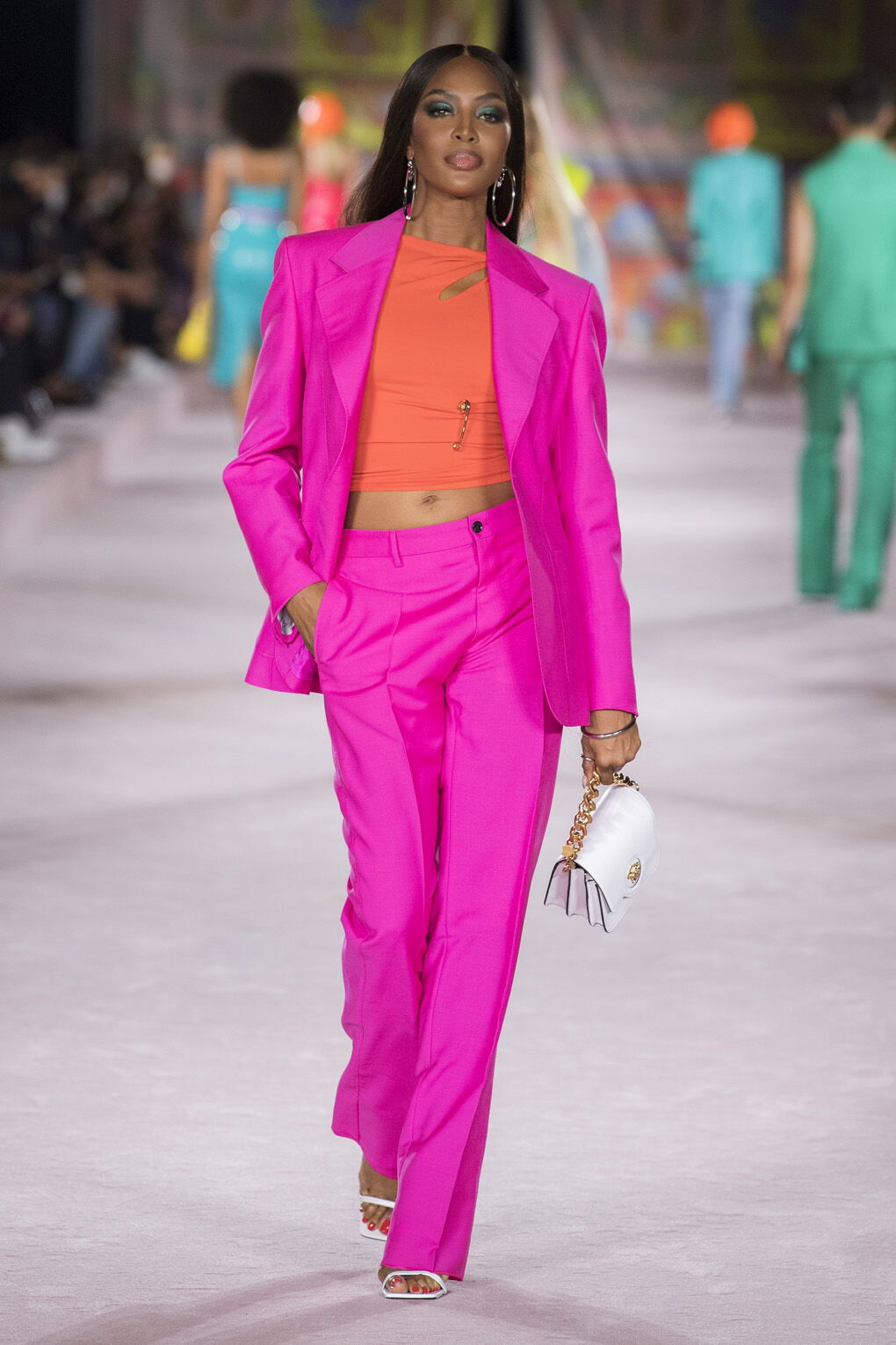 First look at Versace Spring Summer 2022 at Milan Fashion Week