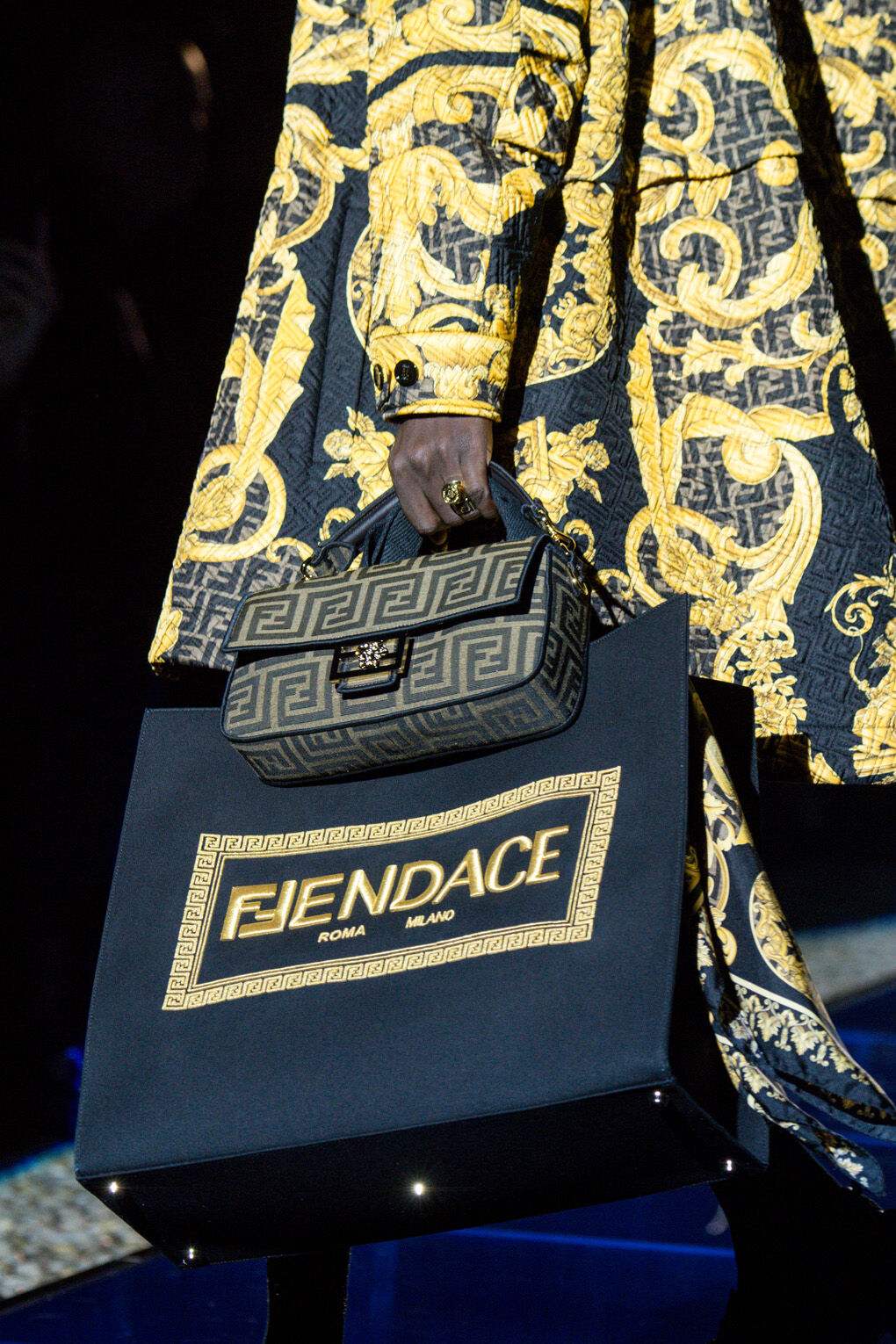 FENDACE: THE FENDI BY VERSACE COLLECTION