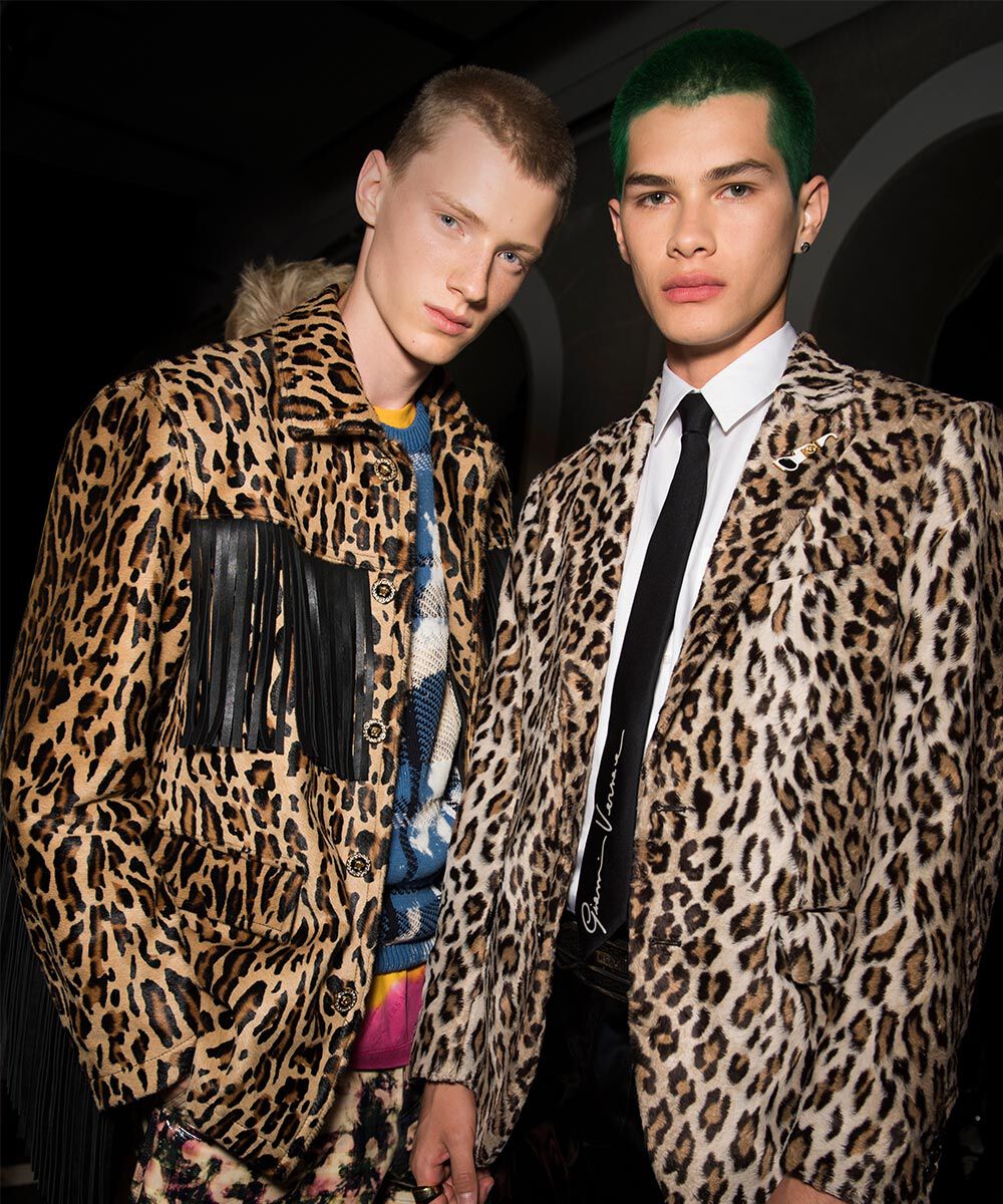 DESFILE DE LA COLECCIÓN PRIMAVERA-VERANO 2020 DE VERSACE PARA HOMBRE