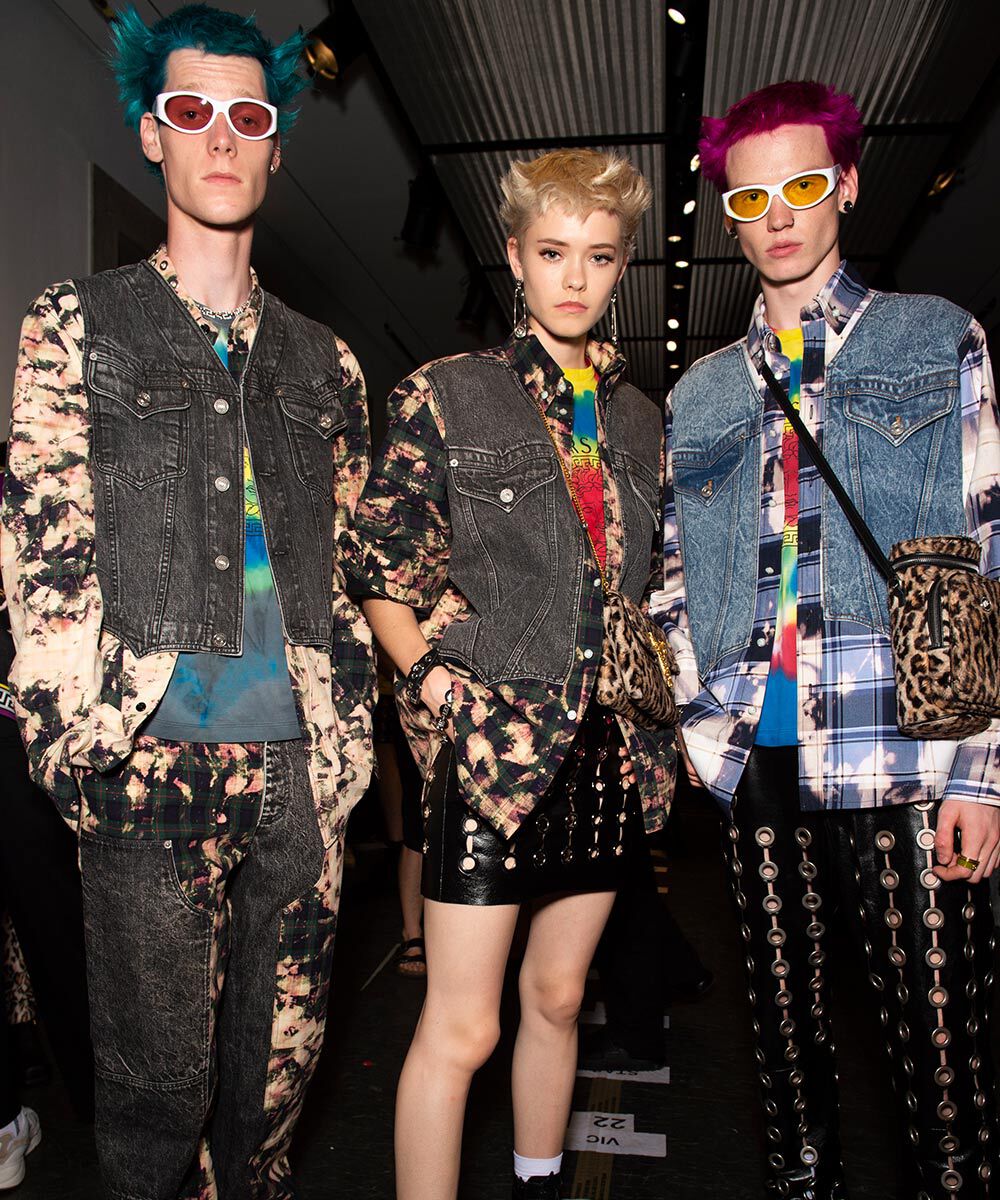 DESFILE DE LA COLECCIÓN PRIMAVERA-VERANO 2020 DE VERSACE PARA HOMBRE