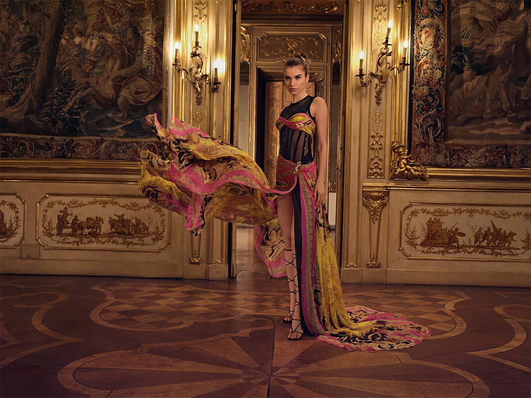 Vestidos clearance versace 2020