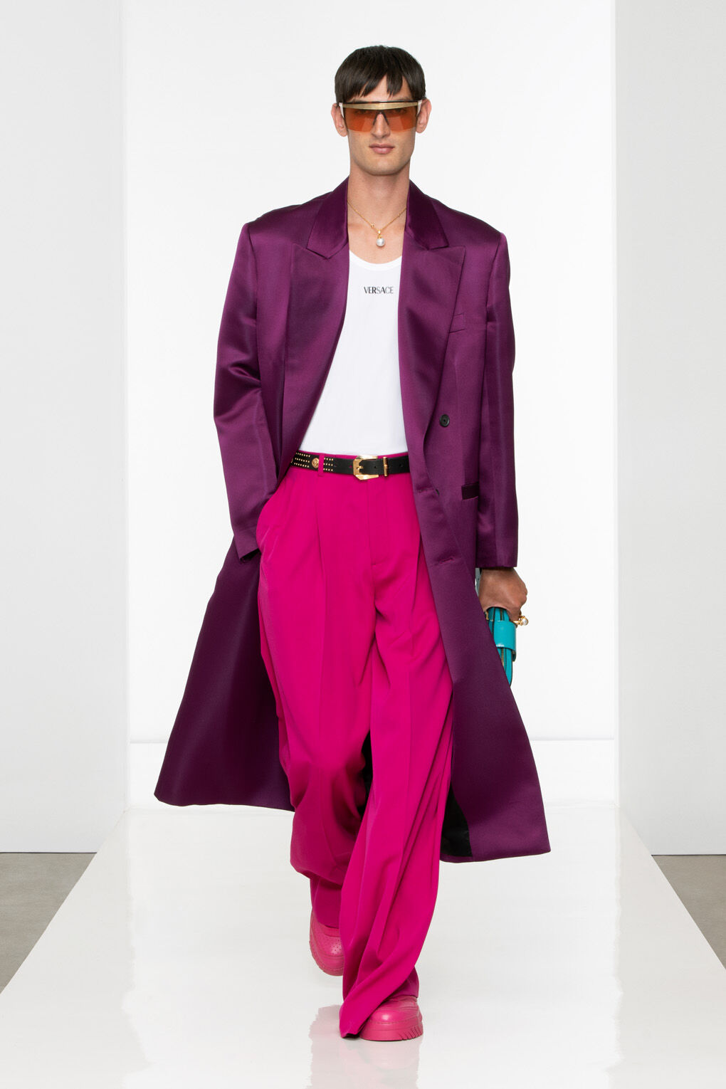 Versace suit mens 2025