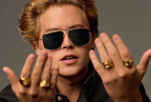 Cole Sprouse X Lunettes Versace