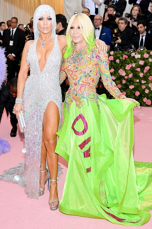 Versace At The Met Gala
