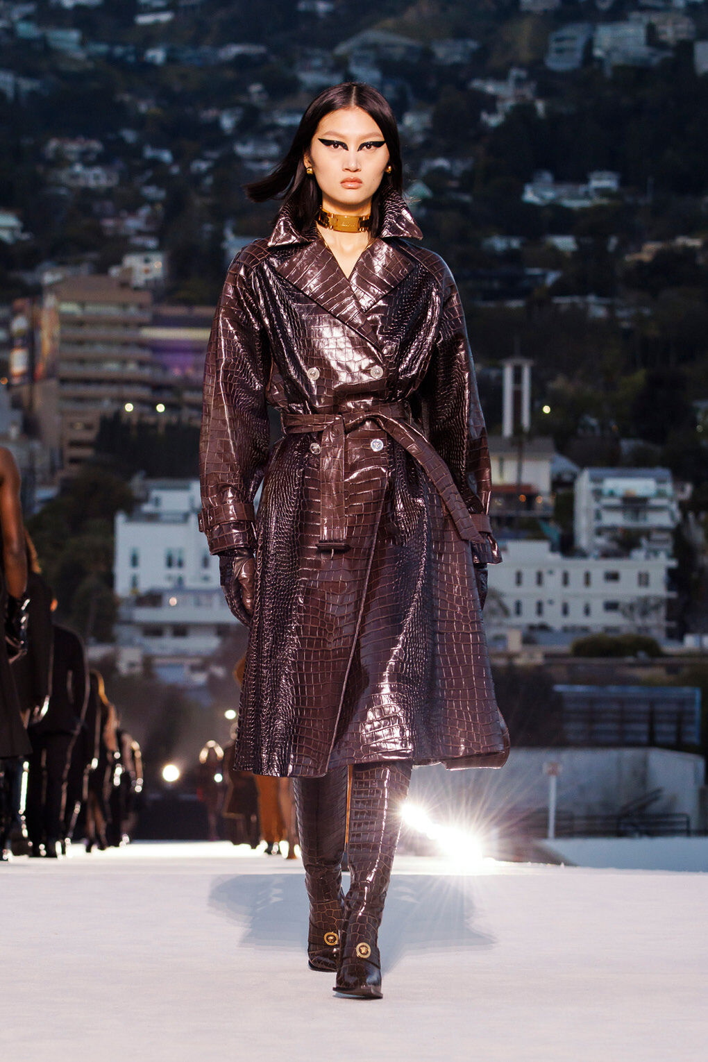 Versace winter coat clearance