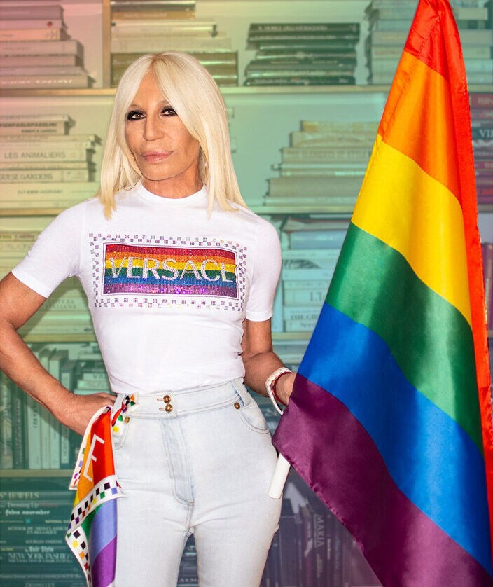 Versace x Pride Limited Edition Unisex TShirt US Online Store