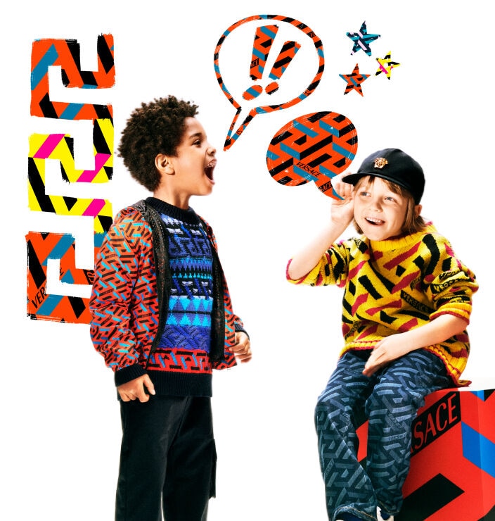 VERSACE CHILDREN FALL WINTER 2021 COLLECTION VERSACE US