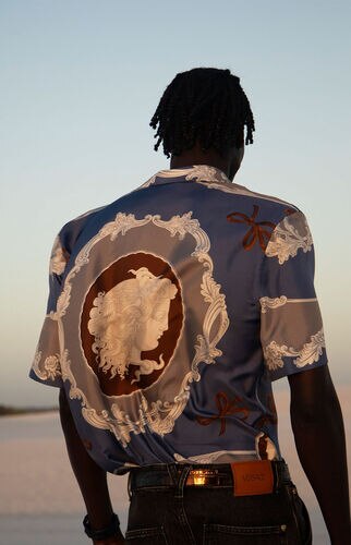 Printed Silk Shirts