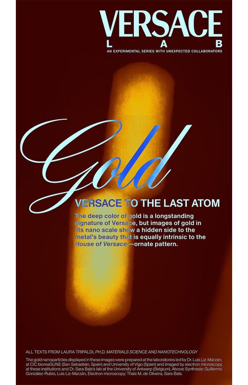 Gold: Versace to the last atom