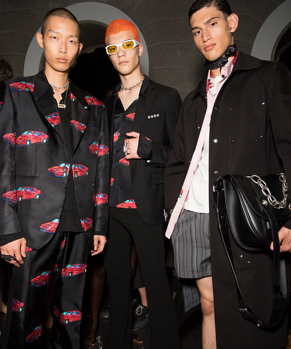 DESFILE DE LA COLECCIÓN PRIMAVERA-VERANO 2020 DE VERSACE PARA HOMBRE