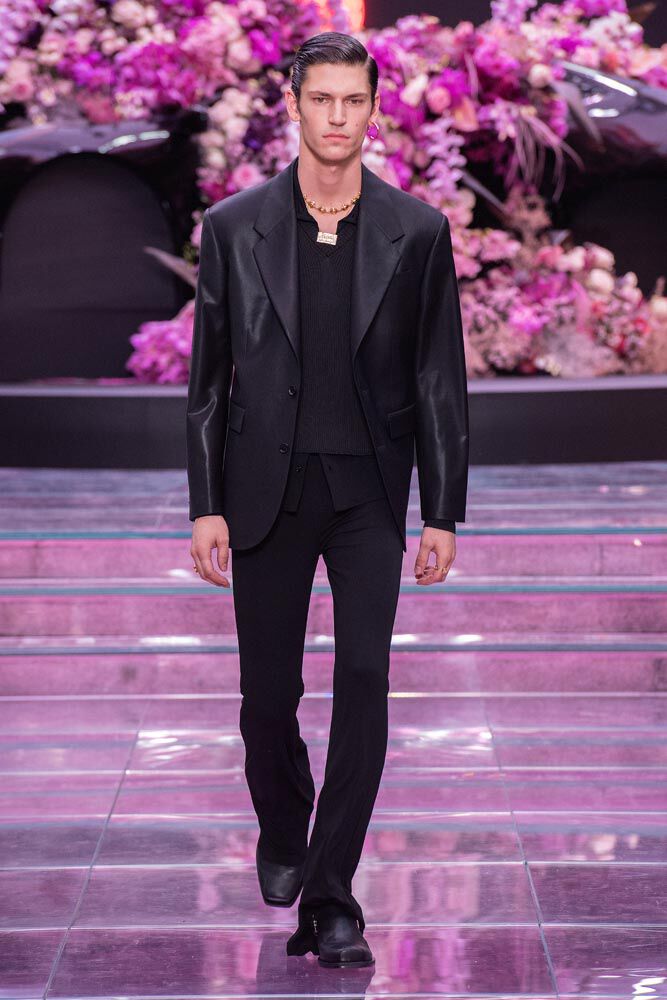 Versace hot sale mens suit