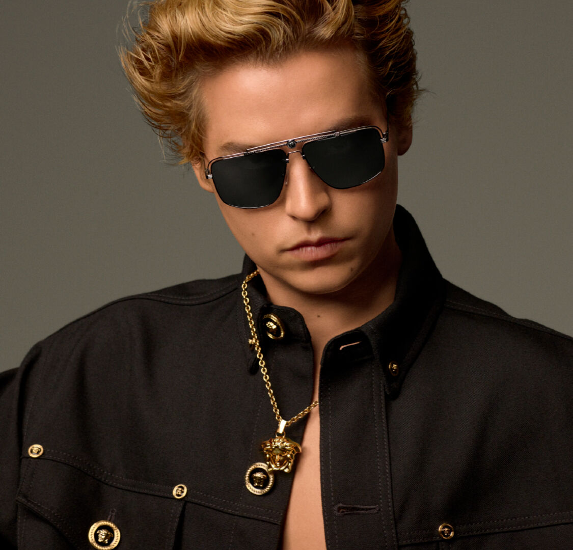 Cole Sprouse x Versace Eyewear Men Capsule