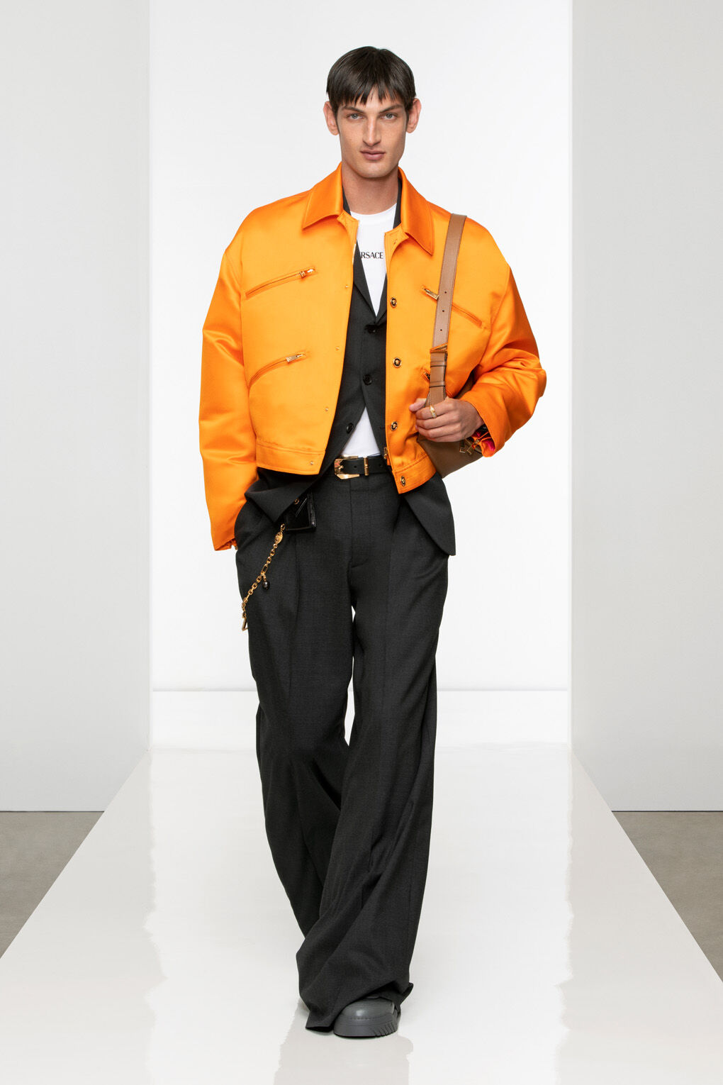 Versace men's winter jacket best sale