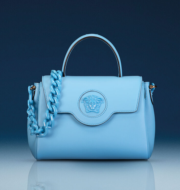LA MEDUSA IN DV BLUE VERSACE