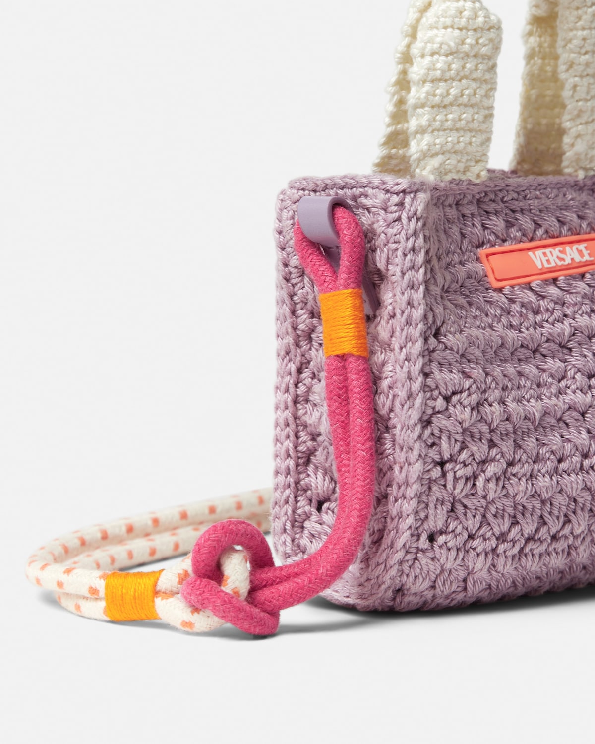 Kids shopper all'uncinetto Lilla 3