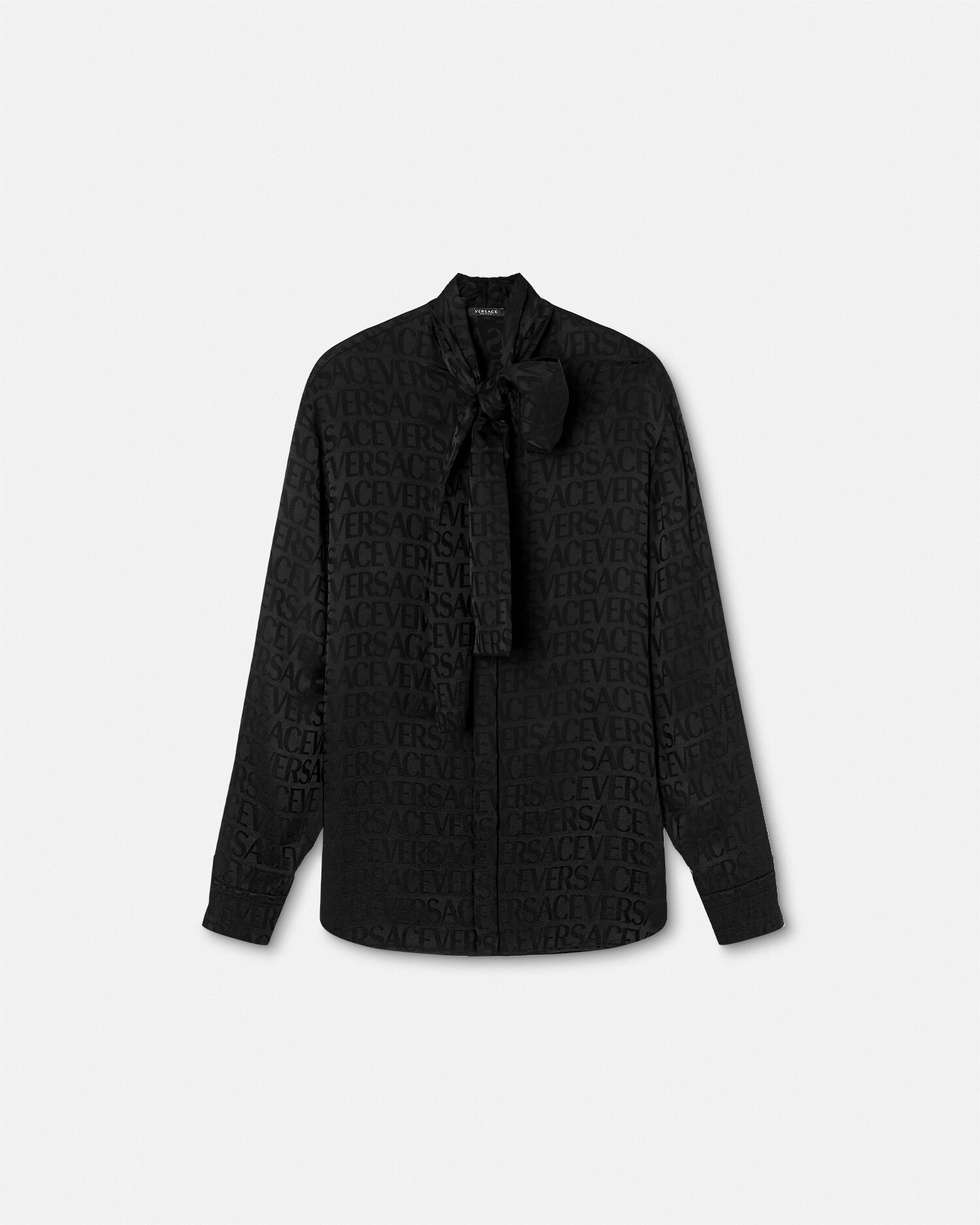 Versace black blouse store