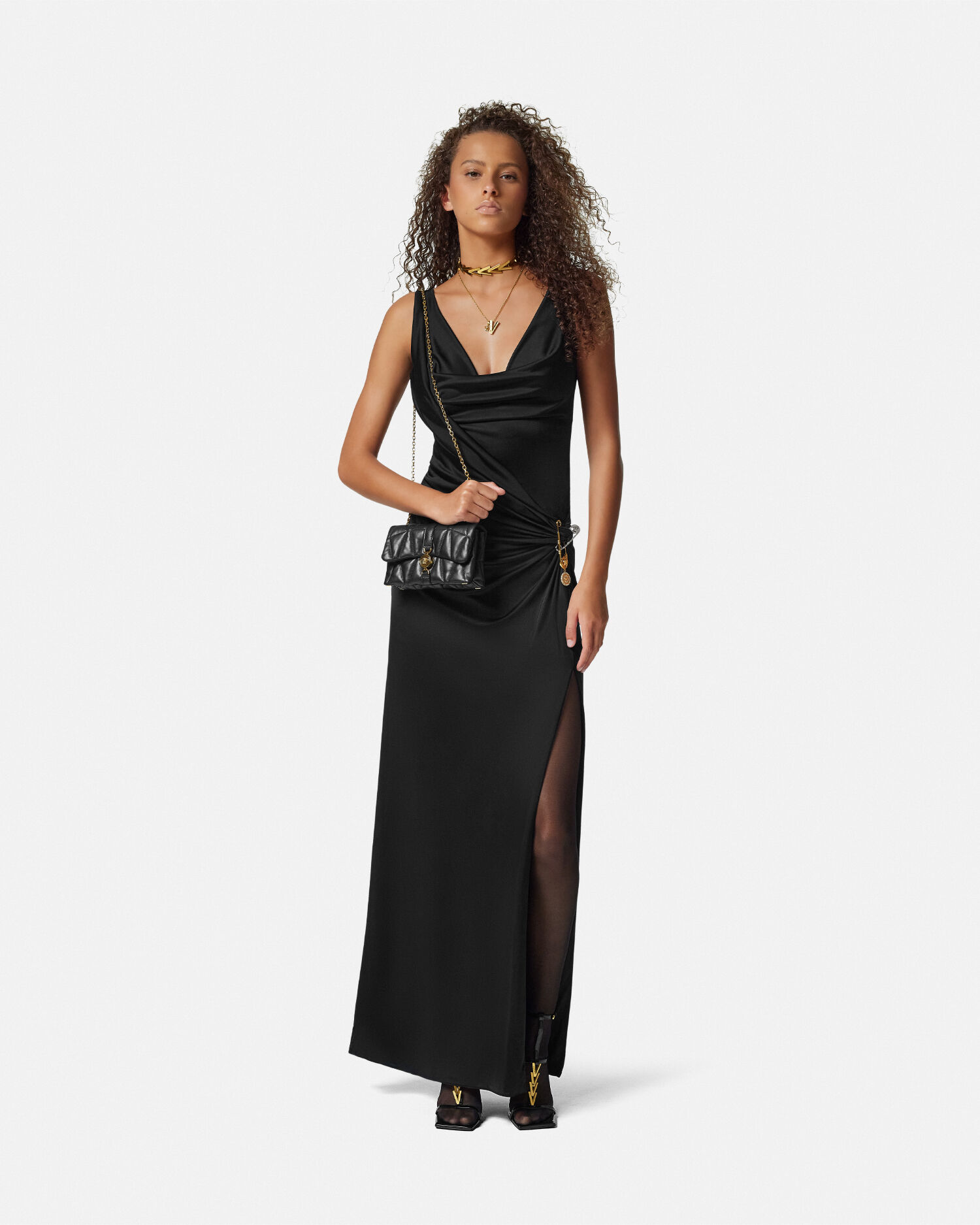 Versace robe de soirée top