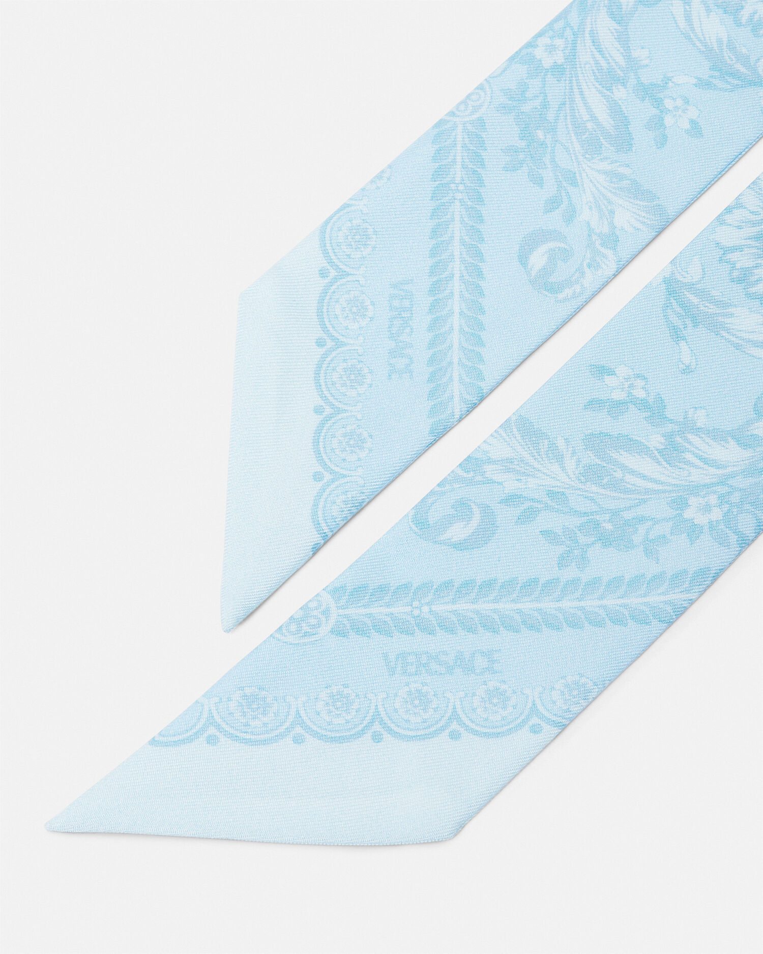 Blue versace shop scarf