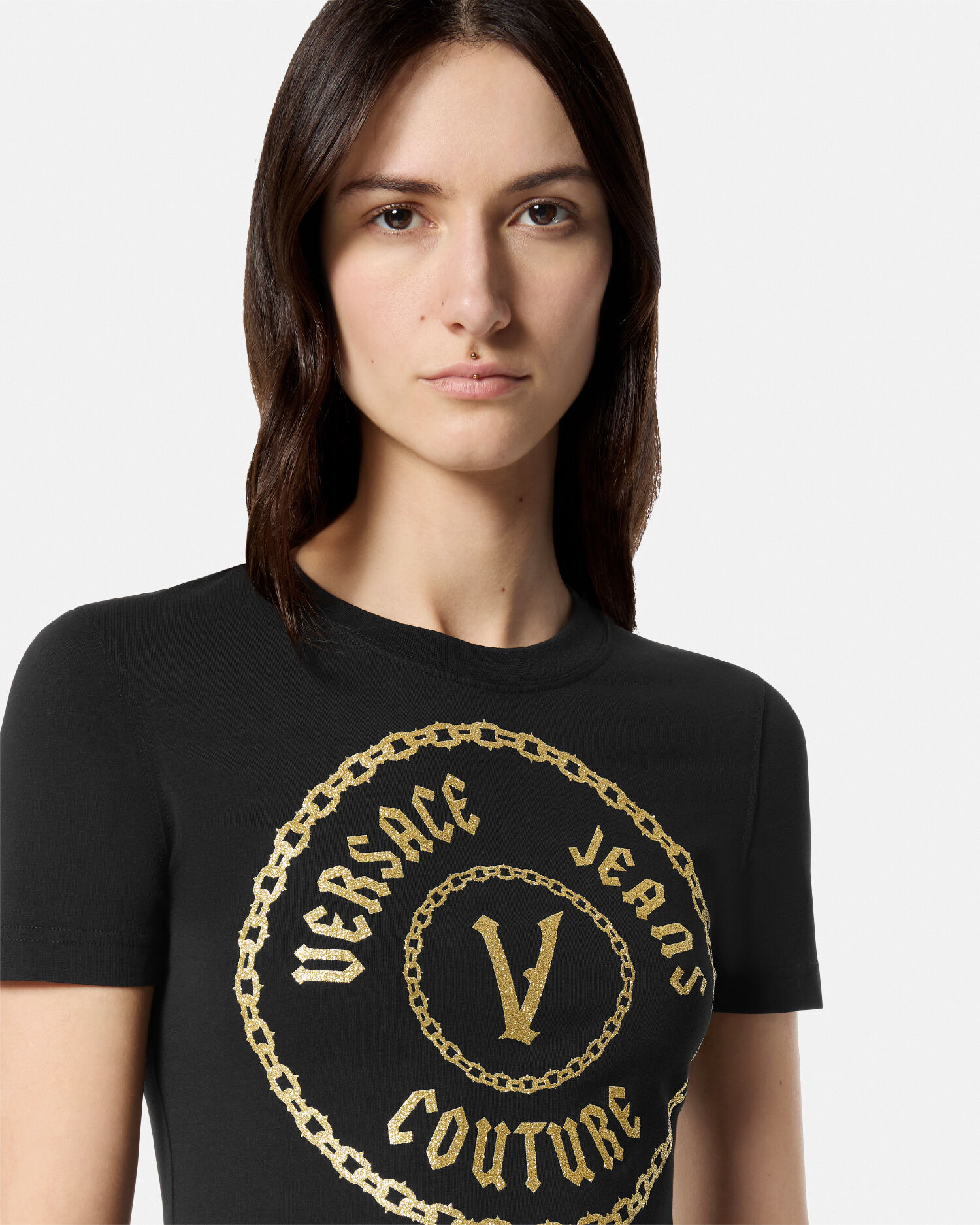 Versace chain t shirt sale