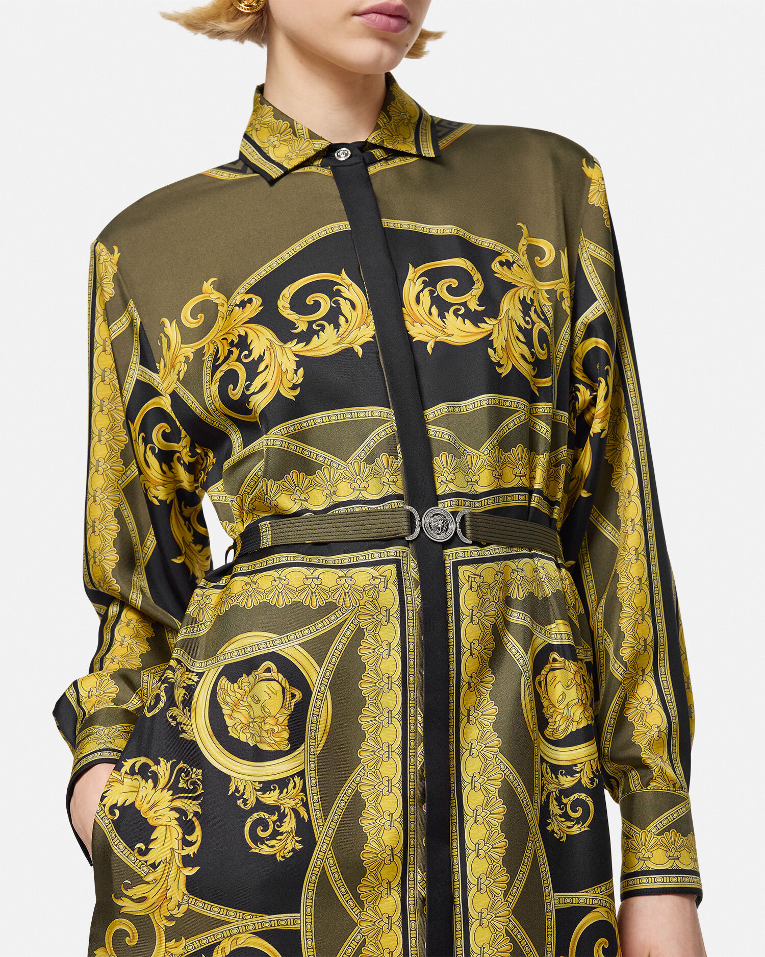 Versace jersey dress on sale