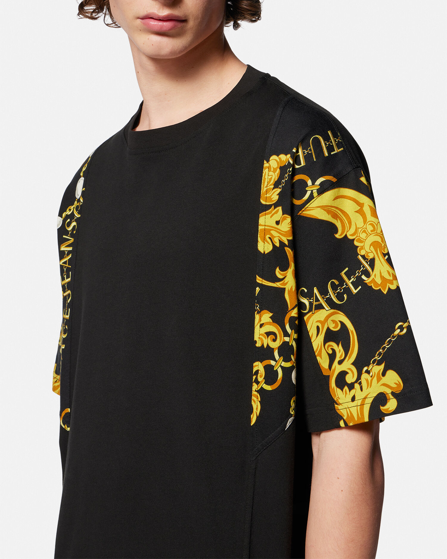 Versace chain top t shirt