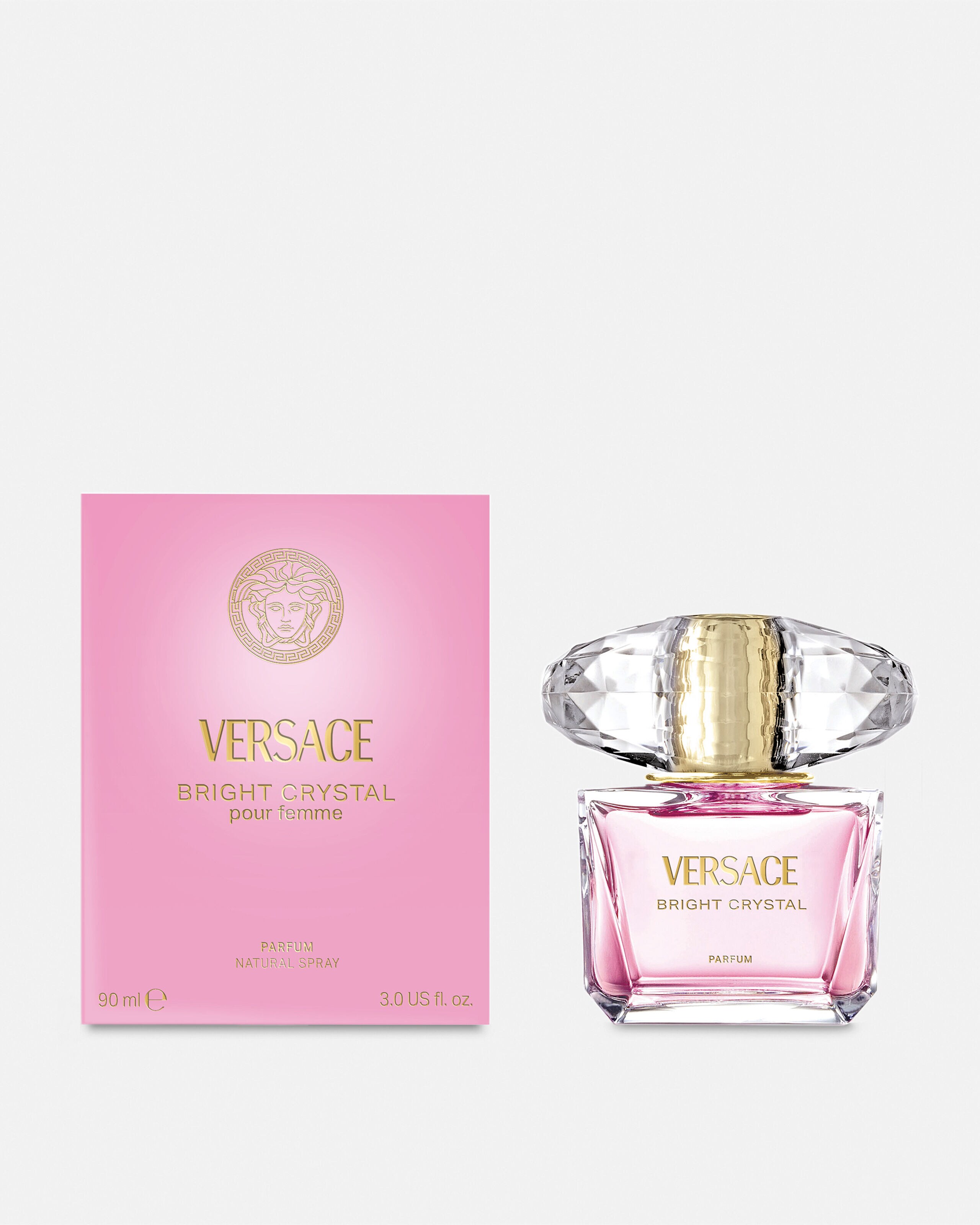VERSACE Bright Crystal Perfum パフューム Bright Crystal Parfum 90 ml Pink | VERSACE UK