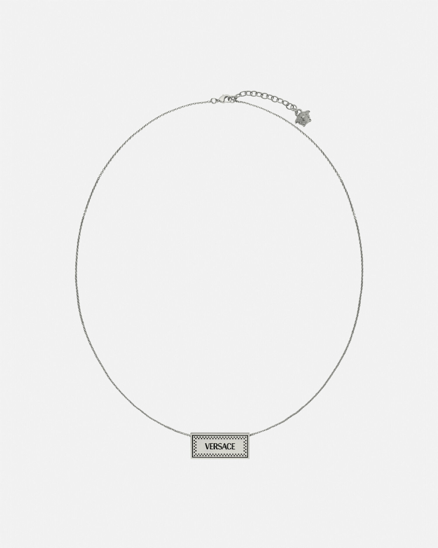 Large 90s Vintage Logo Necklace