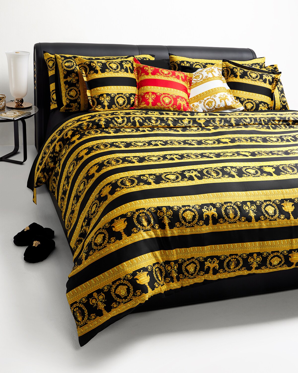 Versace I ♡ Baroque Print King Duvet Cover Home Collection Online