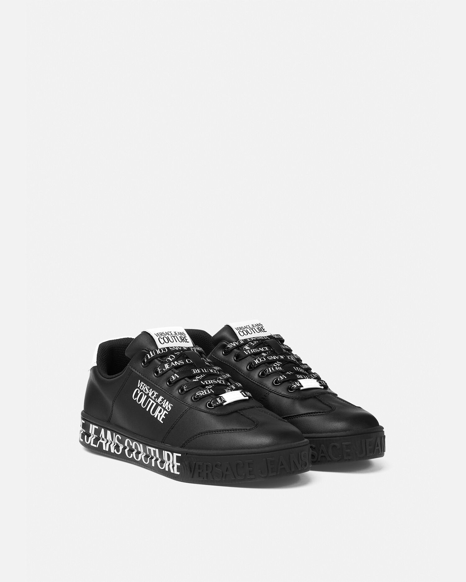 Basket versace noir femme clearance