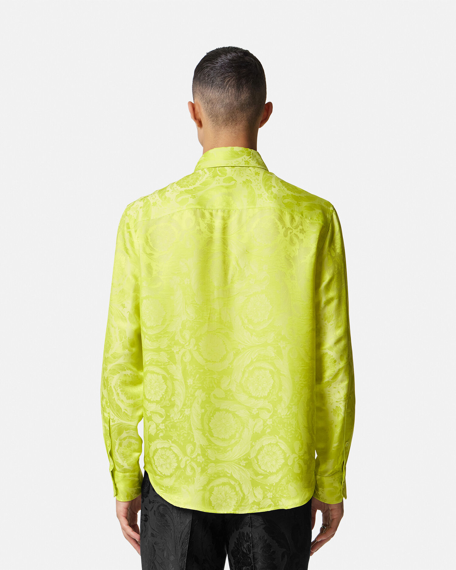 Camicia seta uomo discount versace