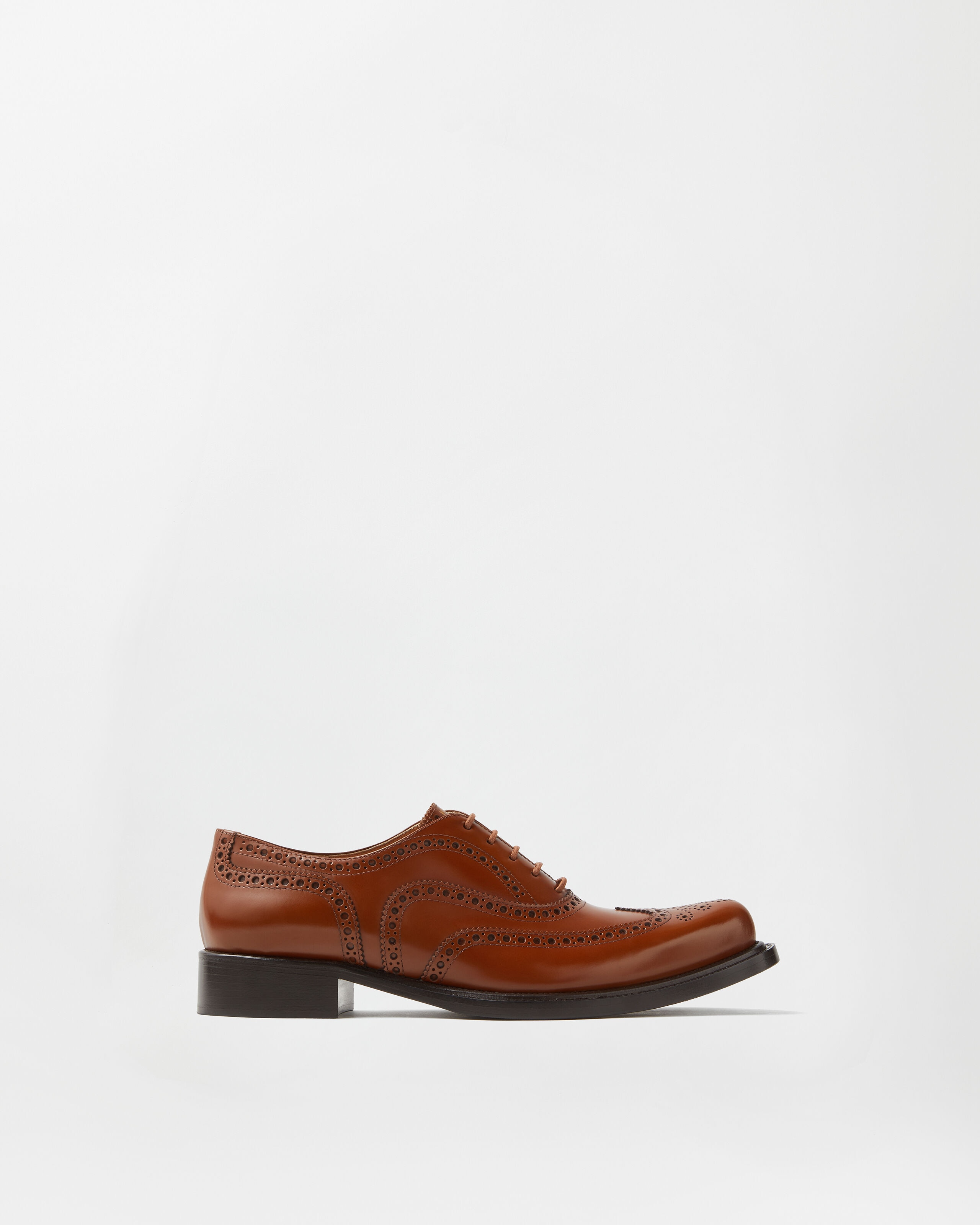 Versace maverick leather derby shoes