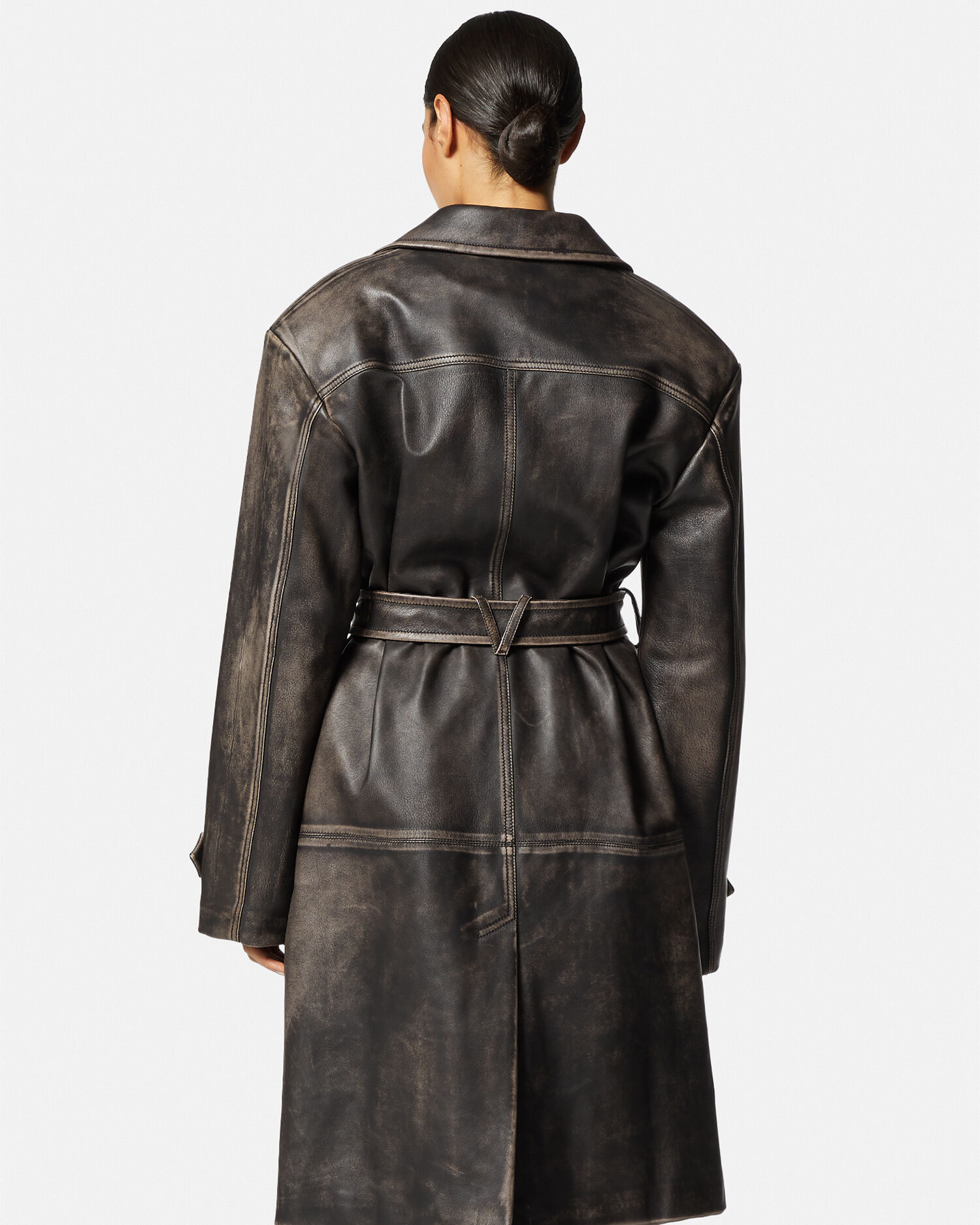 Versace カシミアtrench coat - www.mietkleidung24.de