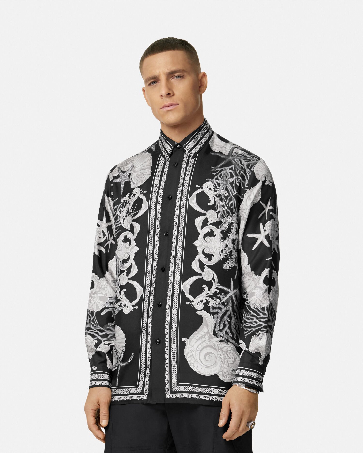 Camicia barocco versace hotsell