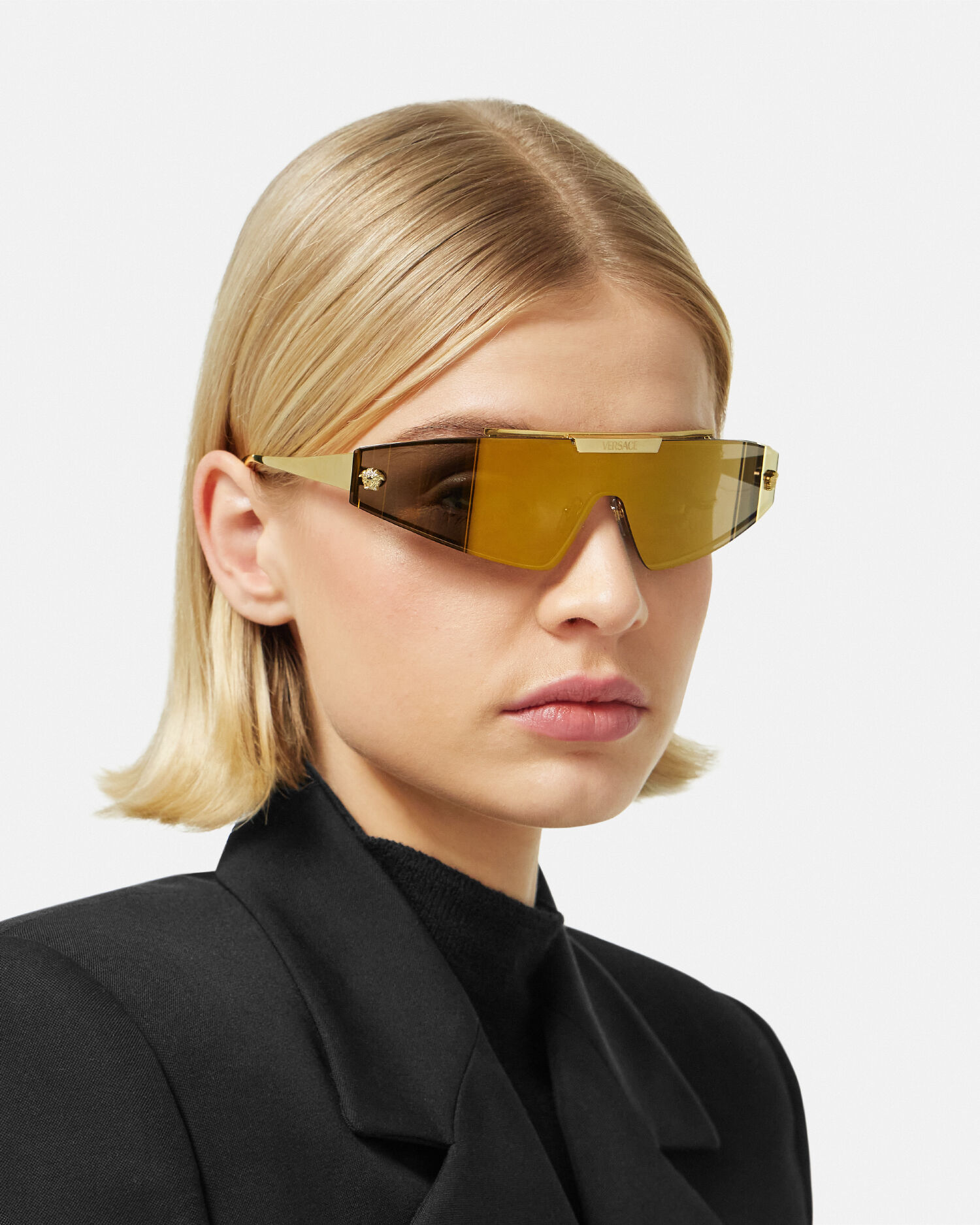 Are versace store sunglasses real gold