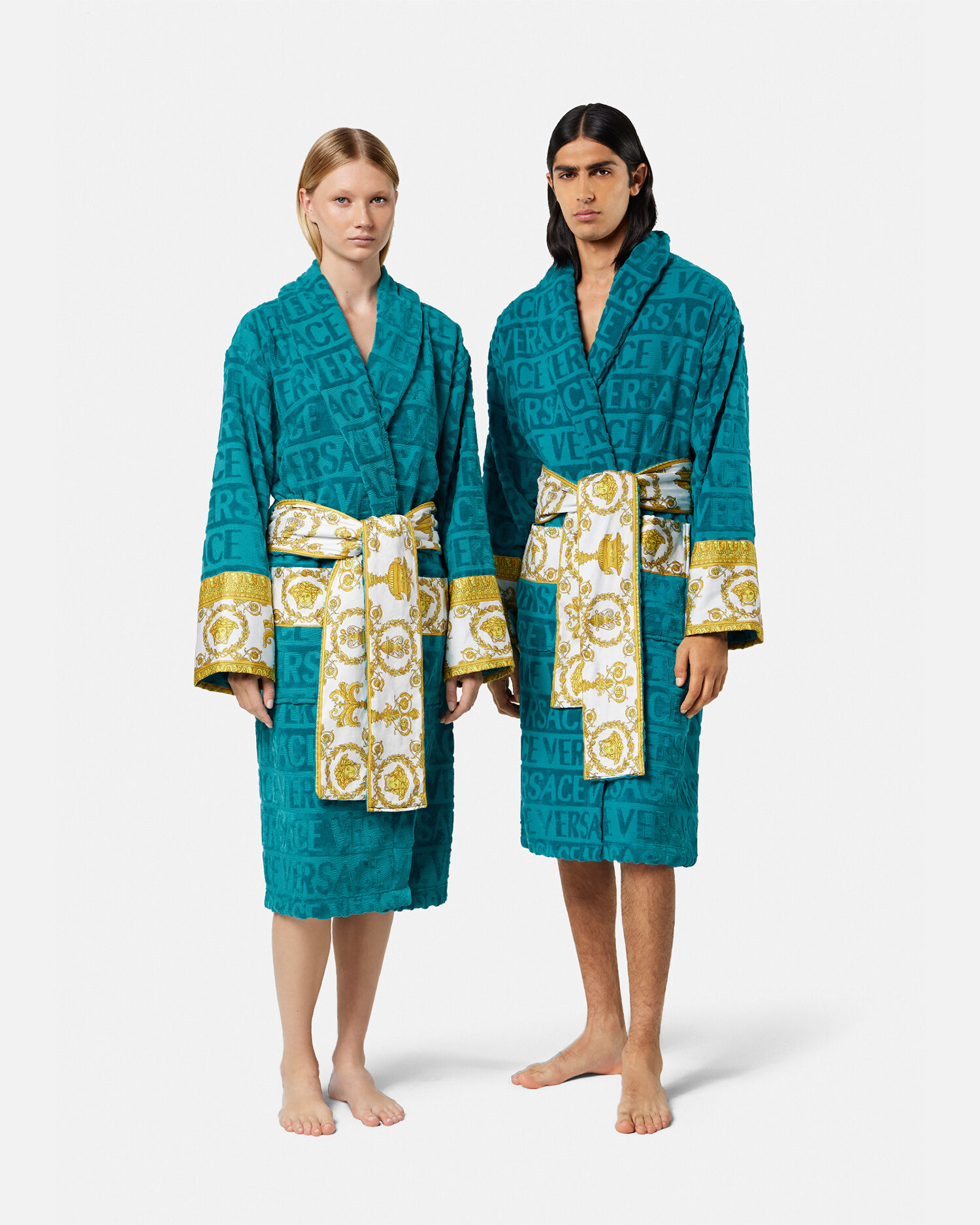 Peignoir shop versace multicolore