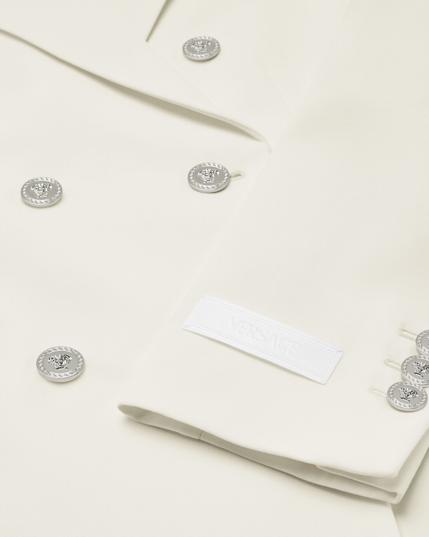 Versace white blazer discount