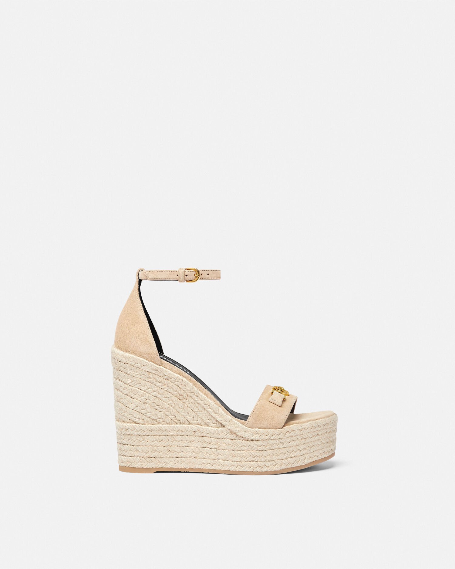 Medusa 95 sandali scamosciati 120 mm Beige VERSACE IT