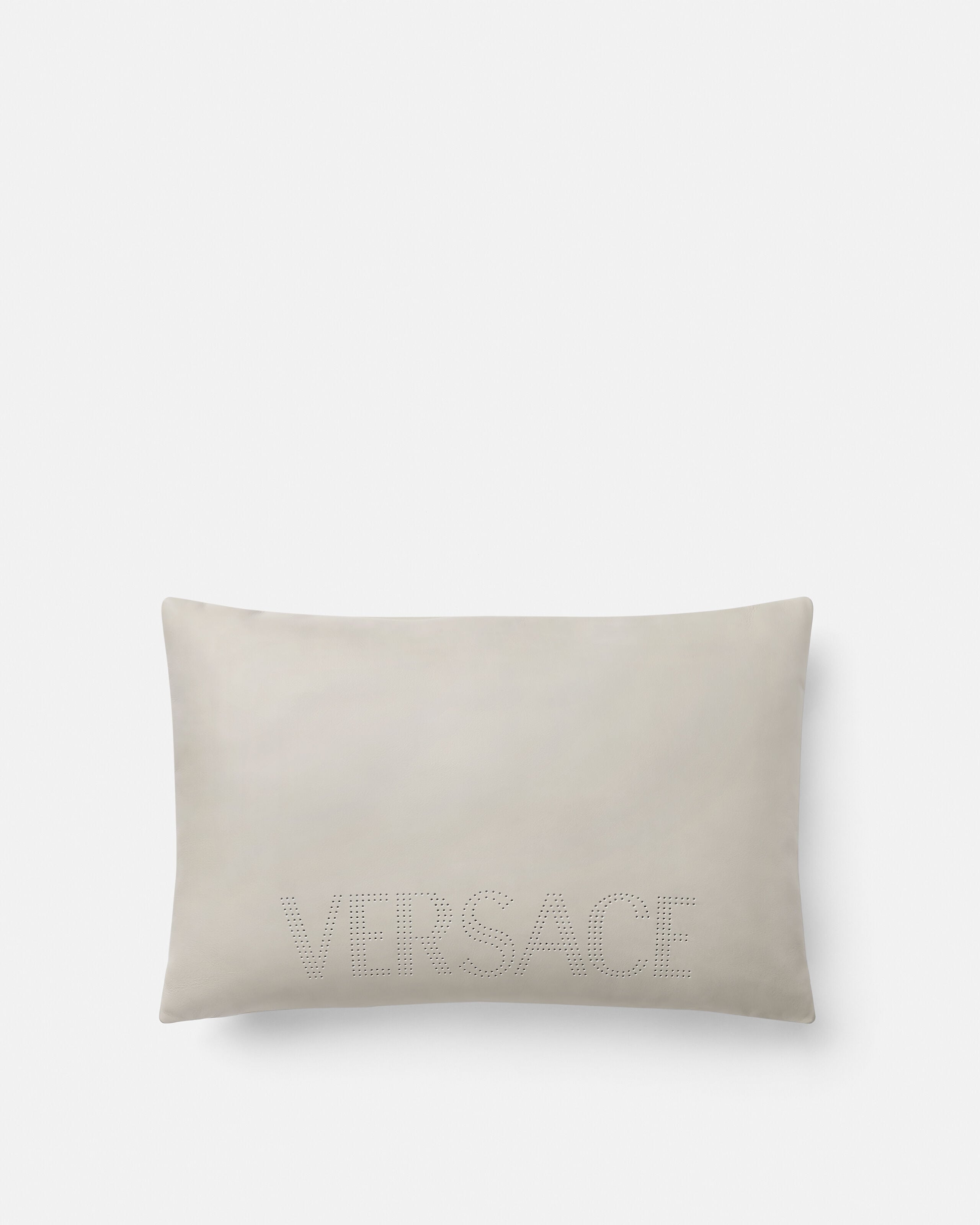 VERSACE クッション グレー Embroidered N.12 Cushion Beige | VERSACE