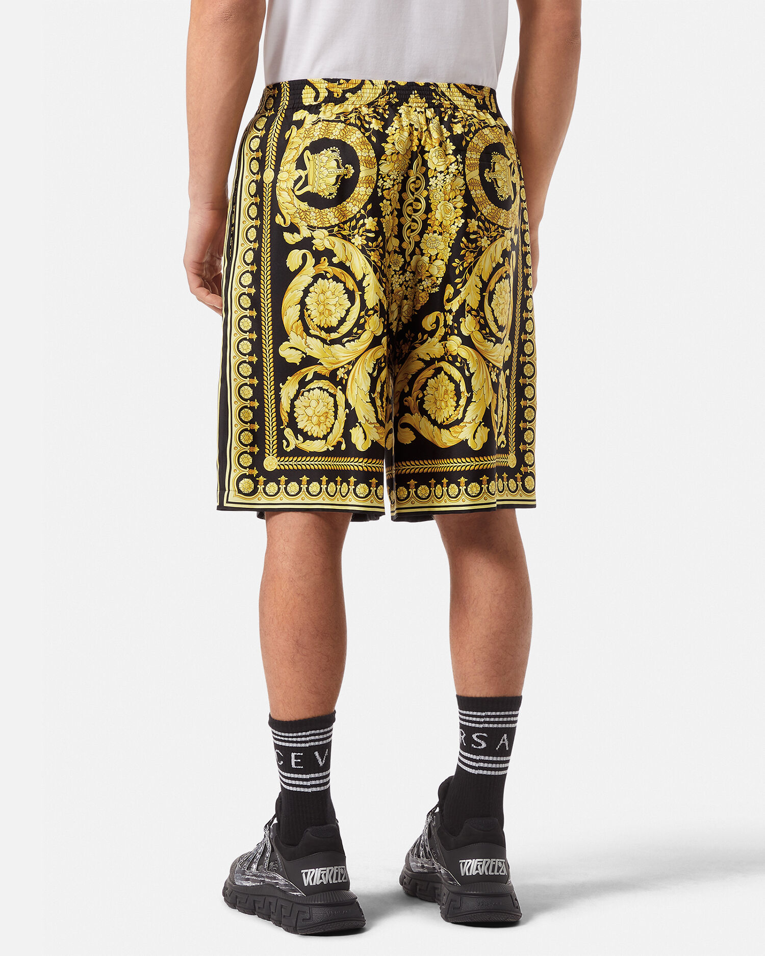 Versace store shorts black