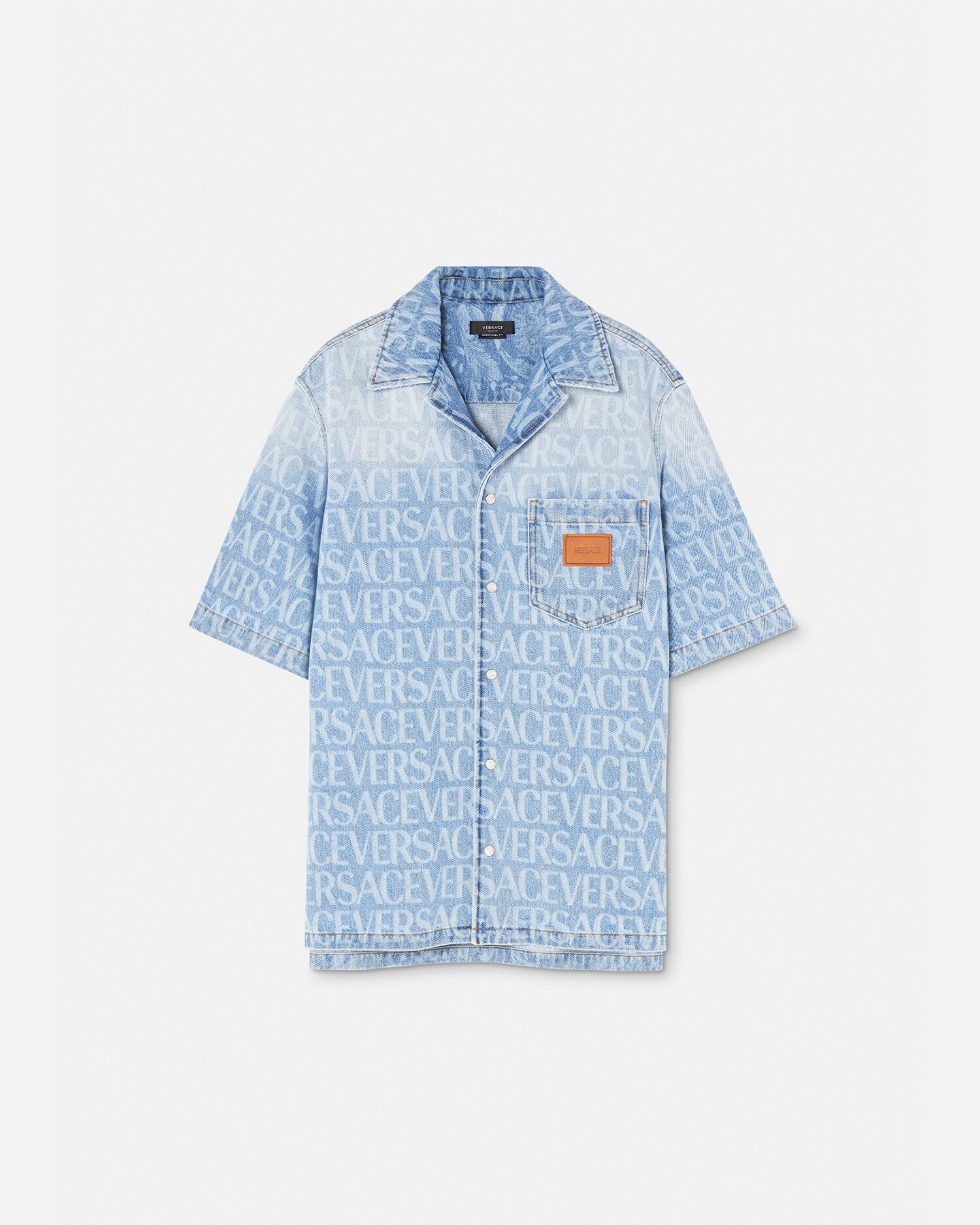 Camisas vaqueras sales versace