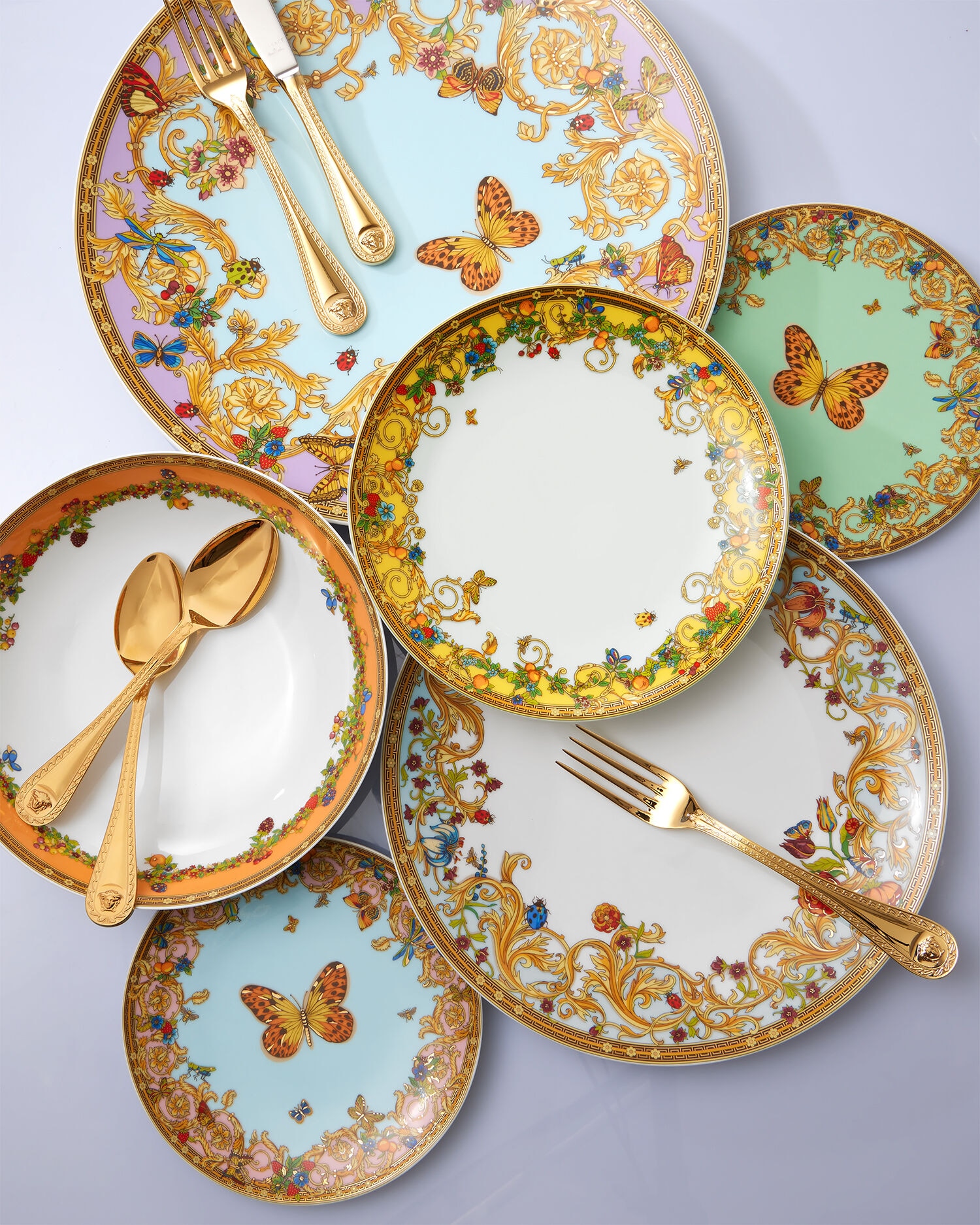 Versace plate on sale set