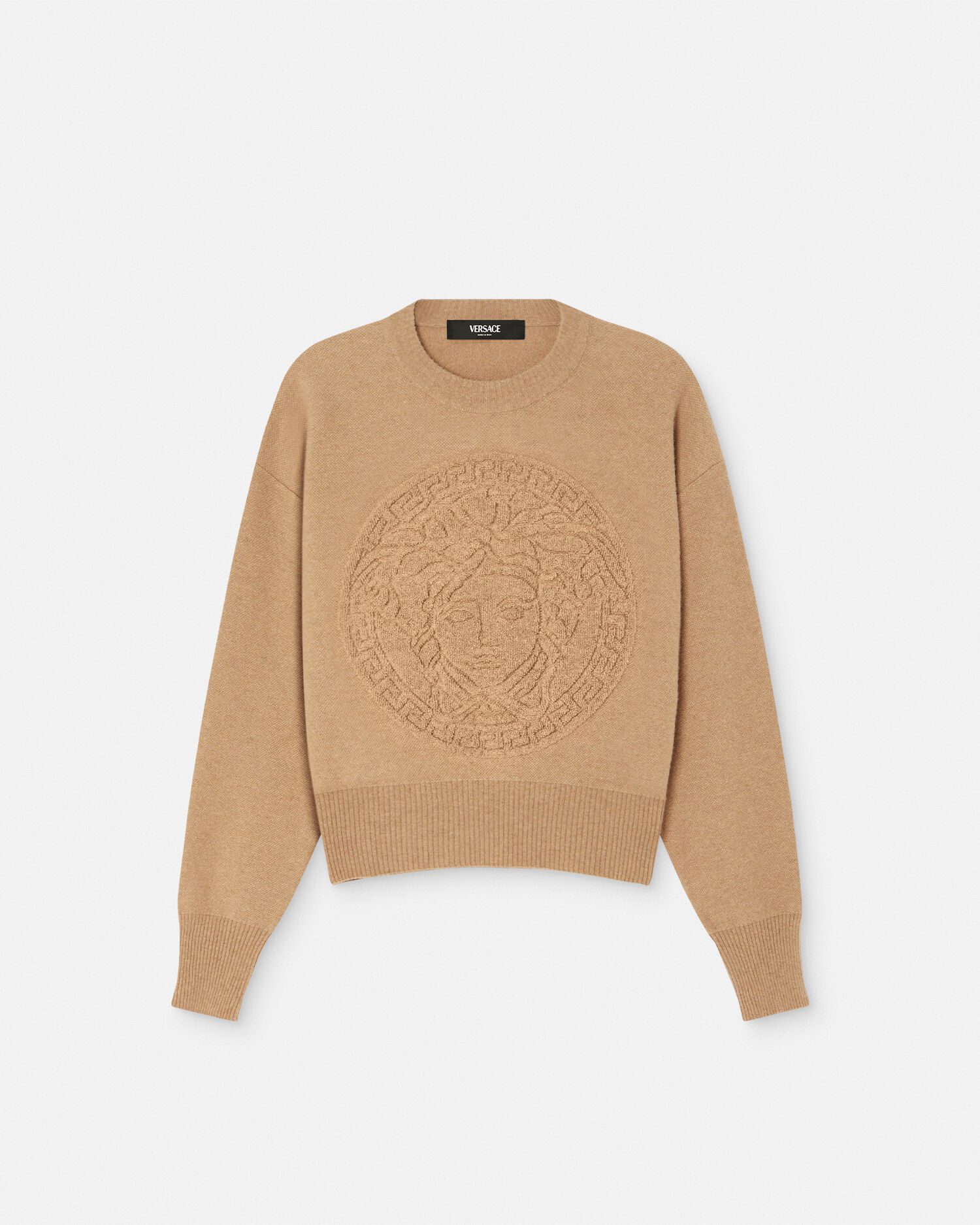 Versace wool sweater new arrivals