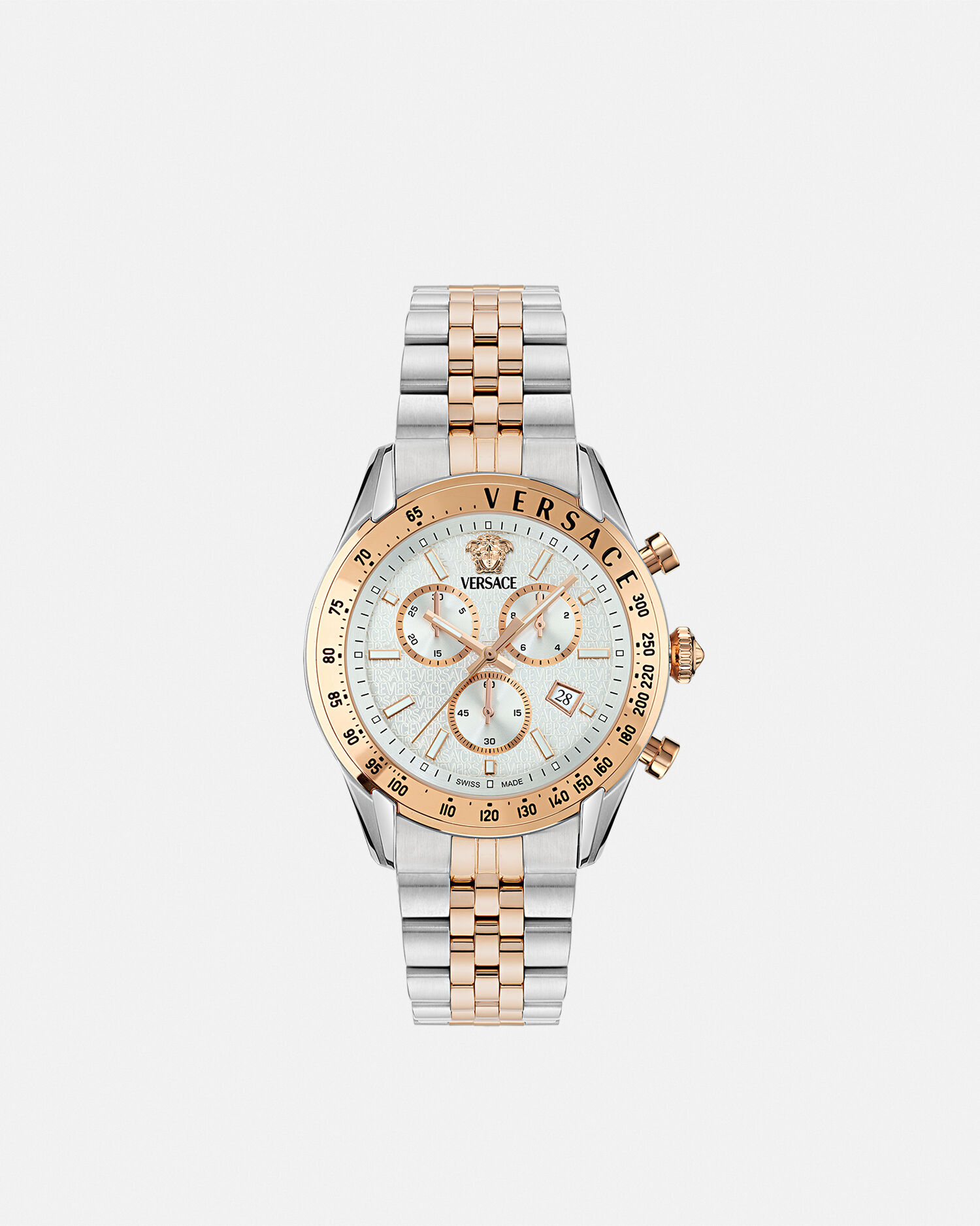 Versace Chrono Master Watch Gold Silver VERSACE UK