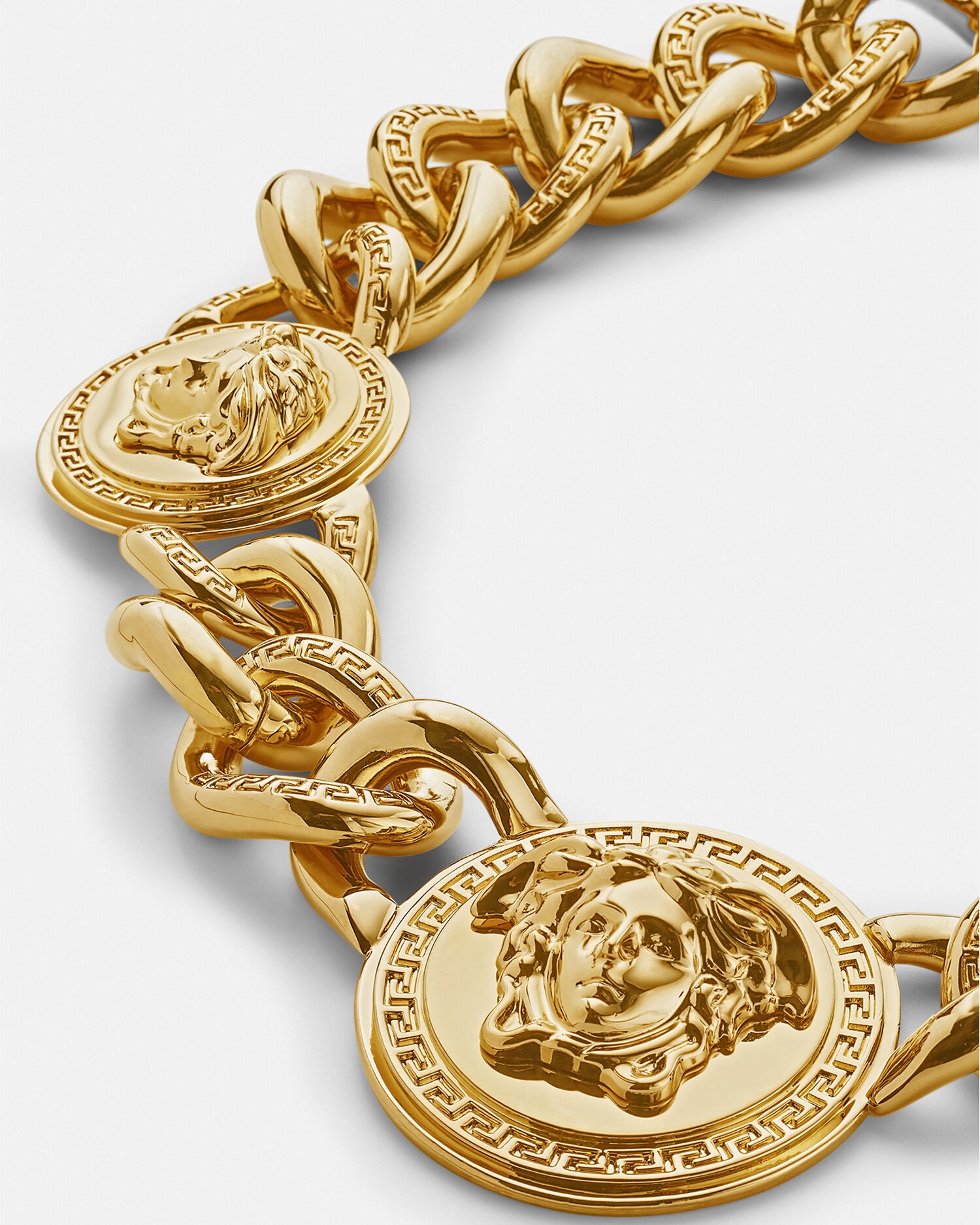 Medusa Necklace Gold | VERSACE TH