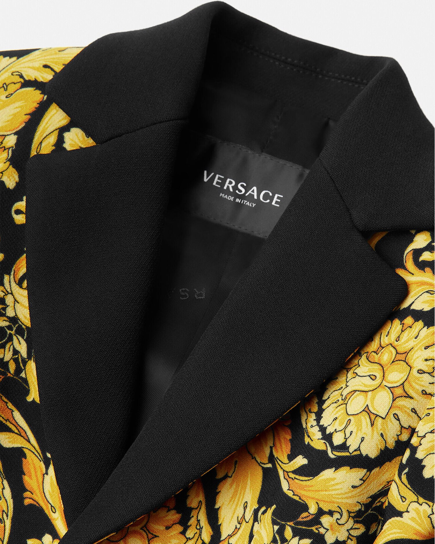 Versace gold blazer best sale