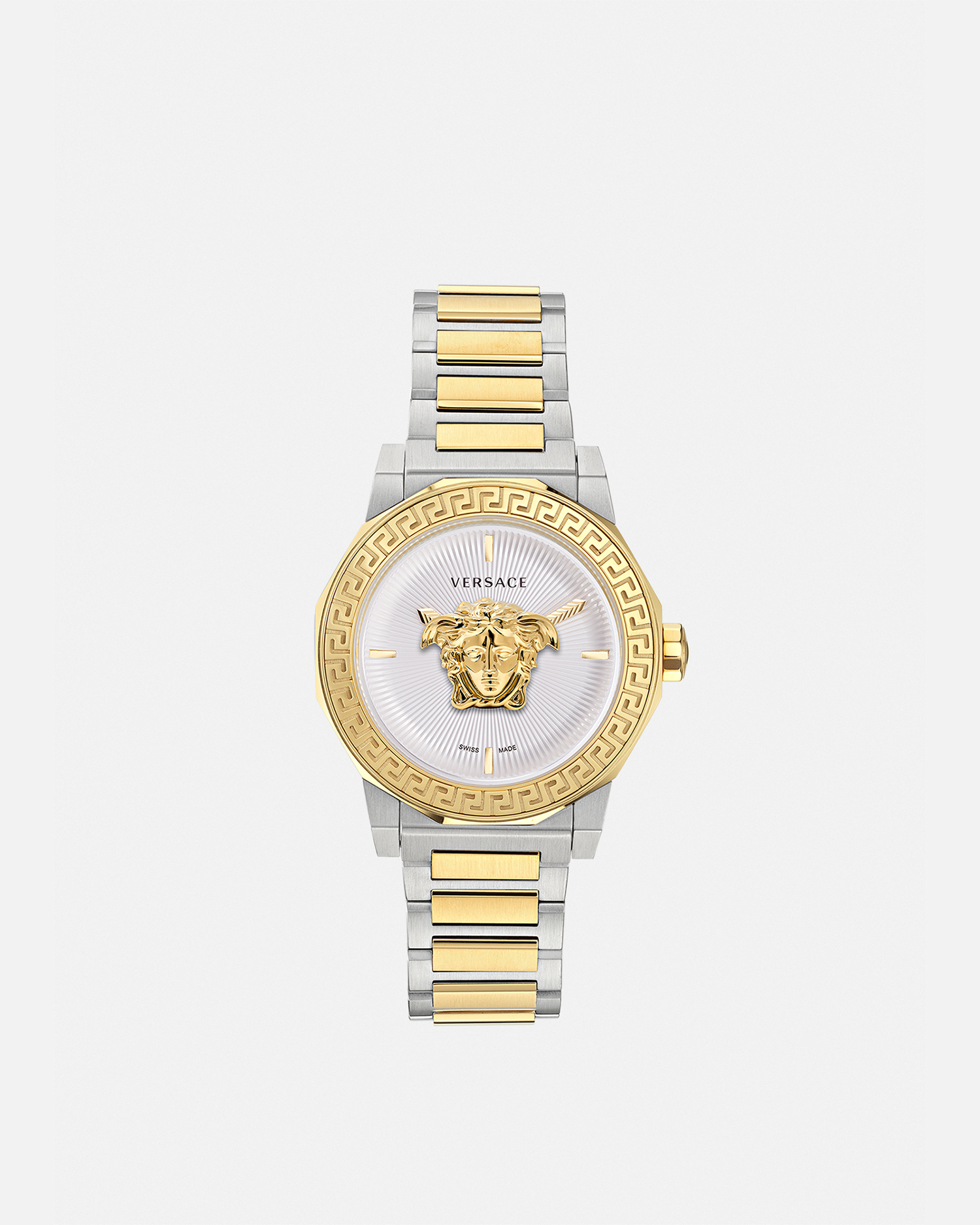 Medusa Deco Watch Gold,Silver  VERSACE US