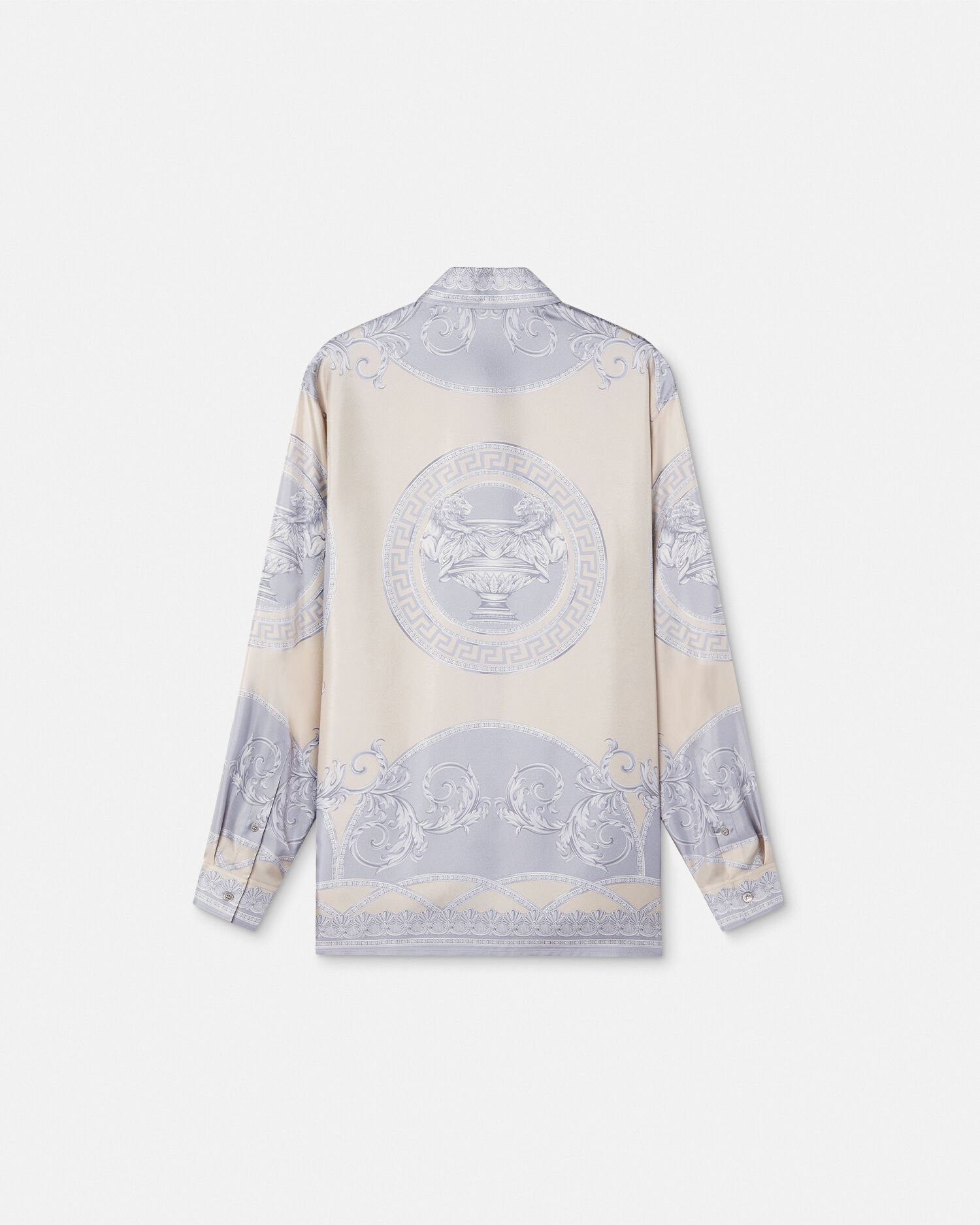 人気 La Coupe des Dieux Silk Shirt Print | VERSACE US トップス
